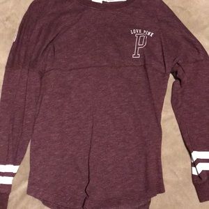 Maroon Victoria secret sweater